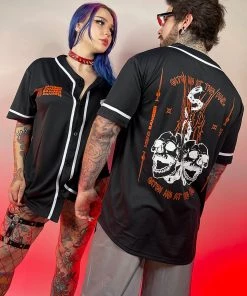 JARMOO Catch Me At The Rails Headbanger Black Jersey New