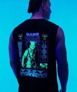 Jarmoo Womens Bass Wasteland Dystopia Muscle Tee