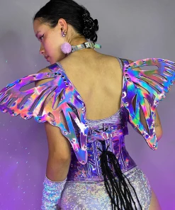 Daisy's Corsets Lavender Dreamz Harness Wings