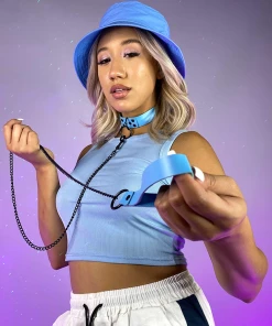 AE Lingerie Punk'd Out Choker & Leash 2pc Set