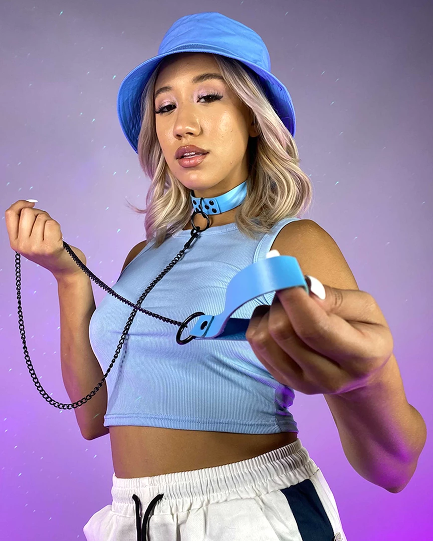 AE Lingerie Punk'd Out Choker & Leash 2pc Set 2 AE Lingerie Punk'd Out Choker & Leash 2pc Set