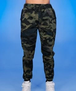 Phillip Marciano LLC Green/Black Camo Men's Joggers