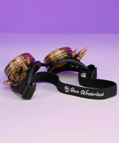 AE Spiky Kaleidoscope Steampunk Goggles