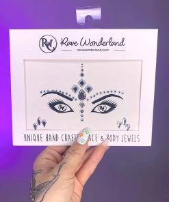 Uniflying Accessories Cosmic Child Rave Face Jewel