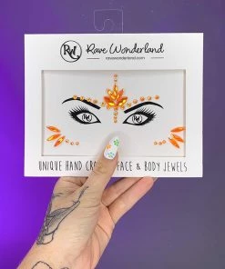 Uniflying Accessories Orange Julius Face Jewel