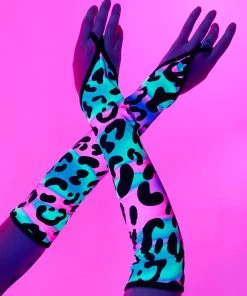 Elizabeth Acid Jungle Gloves (Pair) New