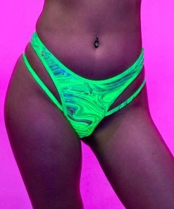 Roma New Hypnotic Green Strap Bottoms