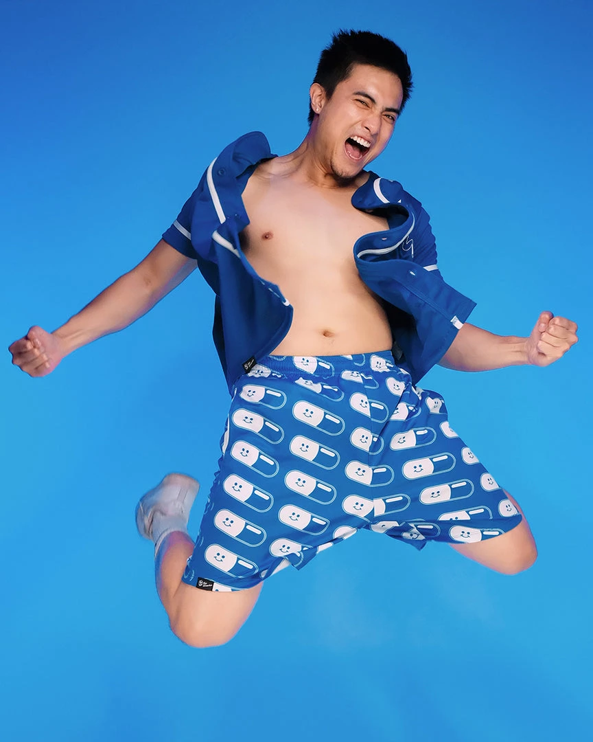 Jarmoo Happy Pills Basketball Shorts Bottoms 2 Jarmoo Happy Pills Basketball Shorts Bottoms