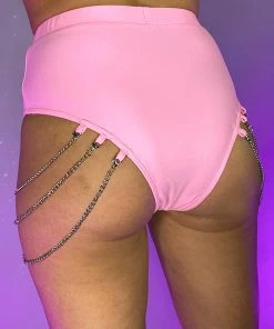 OhYes Fashion New Say A Prayer Cascading Chain High Waist Bottoms