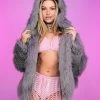 Fashion Go Lush Luv Long Faux Fur Jacket