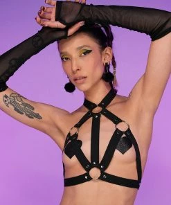 Daisy's Corsets Wild Love Stretchy Harness Top