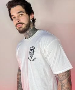 Jarmoo Sell Your Soul To The Rave White Tee Womens