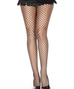 Music Legs Accessories Mini Diamond Net Spandex Stocking
