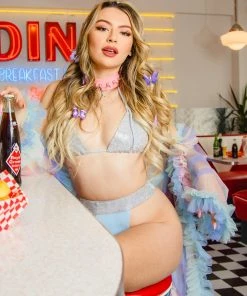 AE Cupcakin' Pastel Sheer Robe New 16 AE Cupcakin' Pastel Sheer Robe New