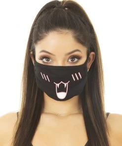 AE Phat Kat Black Cloth Face Mask