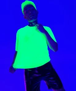 OhYes Fashion Got Ya Covered Oversized Mesh Tee