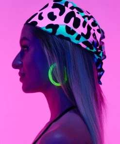 Elizabeth Acid Jungle Triangle Bandana Mens