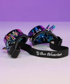 AE Spiky Kaleidoscope Steampunk Goggles