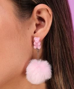 AE Your Teddy Gummy Bear Plush Earrings