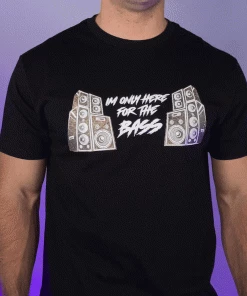 555stickers Bass Baddie Airbrush Crop Top