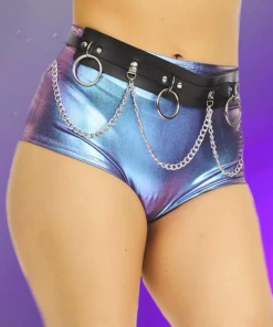 AE Chain Reaction Faux Leather Belt Womens