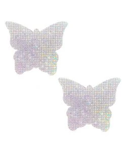 Neva Nude Razzle Dazzle Butterfly Crystal Nipztix Pasties Womens