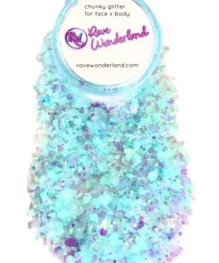 Xucai Accessories Blue Sky Action Translucent Body And Face Festival Glitter (20 Or 30 Grams)