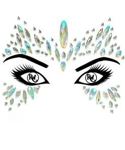 Uniflying Crystal Rainstorm Festival Face Jewel