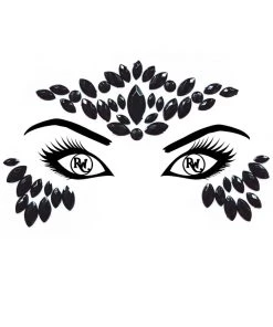 Uniflying Goddess Of Darkness Rave Face Jewel Accessories