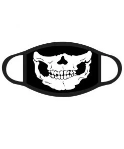 AE Mens Skull Black Face Mask