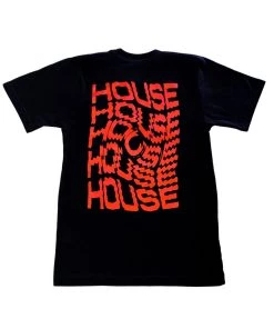 555stickers Red House Swirl RW Tee Mens