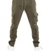 EPTM Basics Khaki Brown Fleece Cargo Pants Pants X Joggers