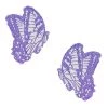 Neva Nude Super Sparkle Lavender Glitter Beautiful Butterfly Kisses Pasties