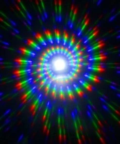 Accessories GloFX Spiral Diffraction Glasses – Black