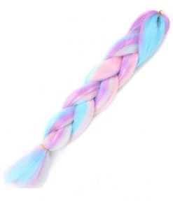 AE Accessories 24" Ombre Cotton Candy Pastel Braiding Hair Extensions