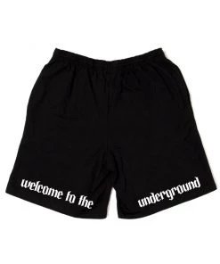 Jarmoo Biohazard Hardstyle Blacklight Green Basketball Shorts Bottoms