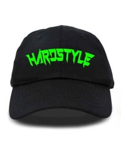 Jarmoo Hardstyle Railrider Green Blacklight Dad Hat