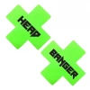 Neva Nude Head Banger Green/Black X Pasties New