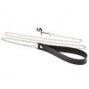 AE Matte Black Faux Leather Leash