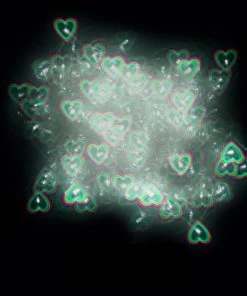 AE Heart Frame Diffraction Glasses