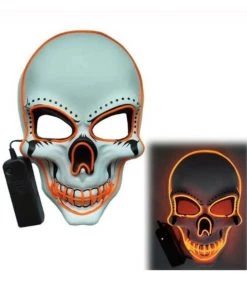 AE Full Skull LED Face Mask Accessories