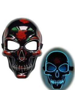 AE Full Skull LED Face Mask Accessories