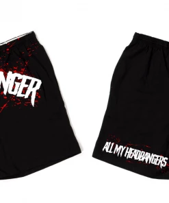 Jarmoo Bottoms Headbanger Break Yo Neck Basketball Shorts