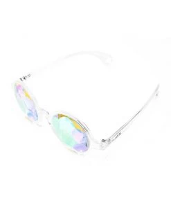 Womens GloFX Clear Kaleidoscope Glasses - Sacred Lens 15 Womens GloFX Clear Kaleidoscope Glasses - Sacred Lens
