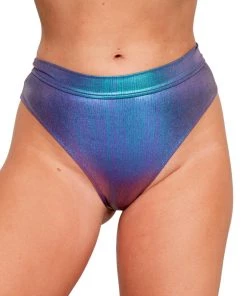 Shark Rave Bottoms Mystic Neptune Scrunch Back Booty Shorts