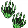 Pastease Boney Skeleton Hands Blacklight Reactive Nipple Pasties