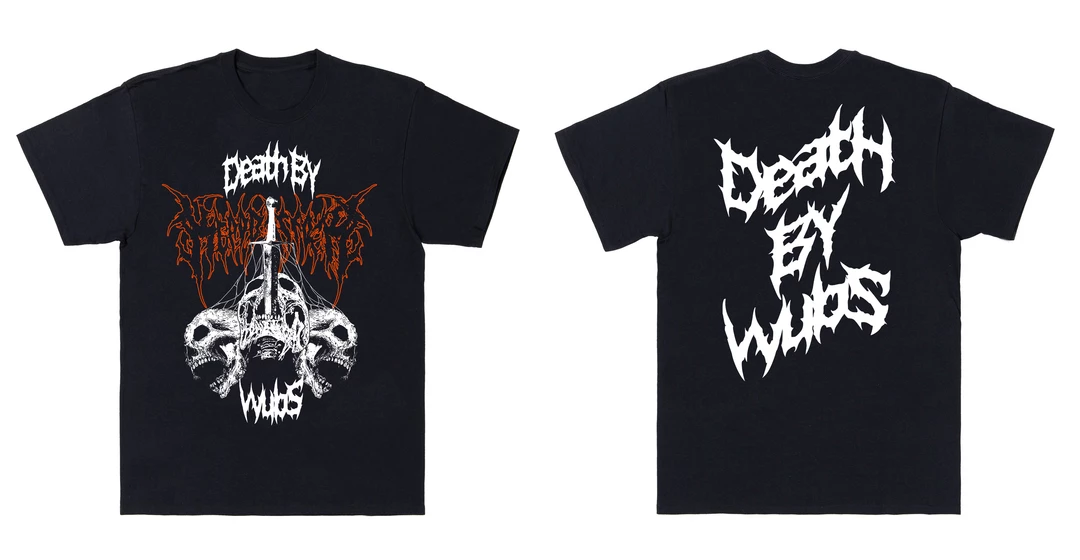Jarmoo New Headbanger Death By Wubs RW Tee 9 Jarmoo New Headbanger Death By Wubs RW Tee
