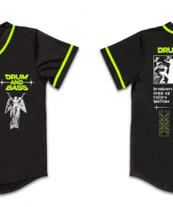 Jarmoo Drum And Bass Angel Yellow Baseball Jersey New