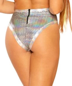 J. Valentine Holographic Pyramid High Cut Bottoms Womens