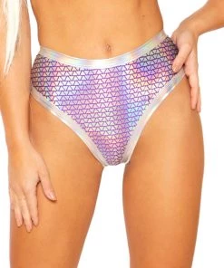 J. Valentine Holographic Pyramid High Cut Bottoms Womens